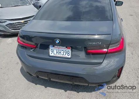 2024 BMW 3 Series 330I из США, поврежденный, VIN 3MW69FF0XR8E36560